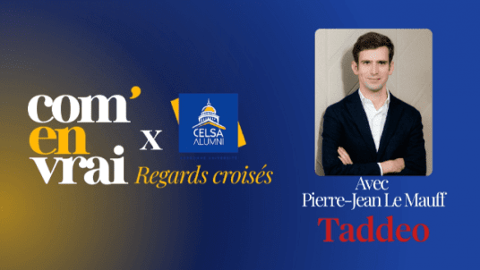 Rencontre autour de la communication d’influence avec Pierre-Jean Le Mauff de TADDEO